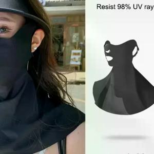 야외 스포츠 러닝 페이스 가드 마스크 귀걸이형 오픈 마우스 코 통기성 자외선 차단 마스크 안티 UV 라이딩 페이스 마스크