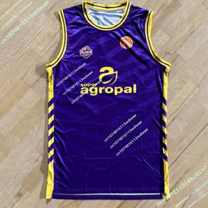 25/26 새 스페인 농구 리그 저지 남성 농구 스포츠 조끼 팔렌시아 저지 키즈 조끼 속건성 응원팀 상의