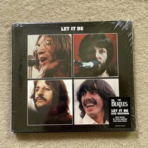 희귀한 밀봉된 비틀즈 렛 잇 비 2CD 에디션 클래식 록 팝 오디오 CD, 선명한 디지털 사운드, 팬들을 위한 수집품, 홈 아트 데코