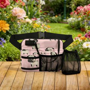 만화 캐릭터 간호사 고양이 유틸리티 허리 가방, 간호사용 의료용 허리 가방, 건강 관리 업무용 다용도 포켓 정리 벨트 파우치