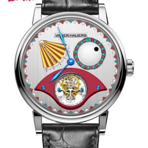 중국 비자이 하우즈 레드 푸 클라운 시계 남성용 기계식 시계 투르비옹 방수 남성용 시계