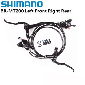 Shimano MT200 브레이크 BL BR MTB 전자 자전거 유압 디스크 브레이크 자전거 전기 자전거 브레이크 왼쪽 앞 오른쪽 뒤 브레이크