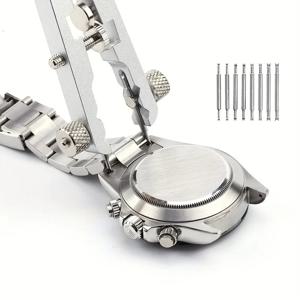 시계 스프링 바 플라이어 도구 키트 시계 손목 밴드 스트랩 제거 수리 수정 세트 용 스프링 바 핀셋 도구