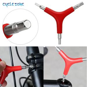 육각 렌치 Y 형 3 웨이 4/5/6mm 스패너 자전거 수리 도구 삼차 육각형 스패너 사이클링 MTB 산악 자전거 액세서리