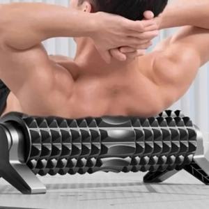 전문 마사지 롤러 스파이크 포함 다리 및 등용 폼 롤러 근육 이완 도구 남성용 딥 티슈 마사지기