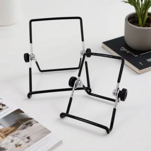 휴대용 금속 태블릿 스탠드 마운트 접이식 책상 유연한 전화 스탠드 아이패드 아이폰 삼성 화웨이 범용 작업용 가정용 여행용