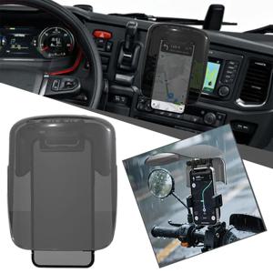 프리미엄 선캡 스타일 폰 마운트 선쉐이드 유니버설 핏 조절 가능한 확장형 선바이저 방수 창의적인 라이딩 기어 사이클링