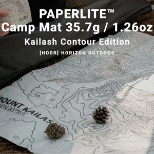 HODRGEAR 페이퍼라이트 타이벡 텐트 베스티뷸 매트 35g 초경량 그라운드 시트 텐트 풋프린트 방수 텐트 풋프린트 캠핑 하이킹