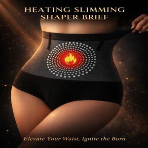 여성용 심리스 하이웨이스트 바디 쉐이핑 팬티, 복부 보정, 자기 요법, 따뜻한 자궁 슬리밍 속옷, 쉐이퍼 브리프