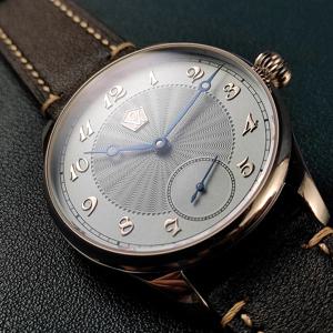 수동 기계식 시계 3차원 블루 니들 시걸 ST3621 비즈니스 방수 남성용 시계