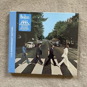 희귀한 밀봉된 비틀즈 Abbey Road 2CD 기념판 클래식 록 오디오 CD, 깨끗한 사운드, 팬들을 위한 수집품, 홈 아트 데코