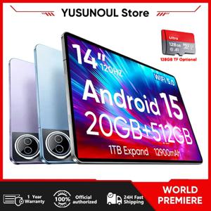 핫세일 글로벌 펌웨어 14인치 대화면 구글 플레이 인증 태블릿 512GB 전화 통화 블루투스 GPS 5G 와이파이 학습 게임 패드