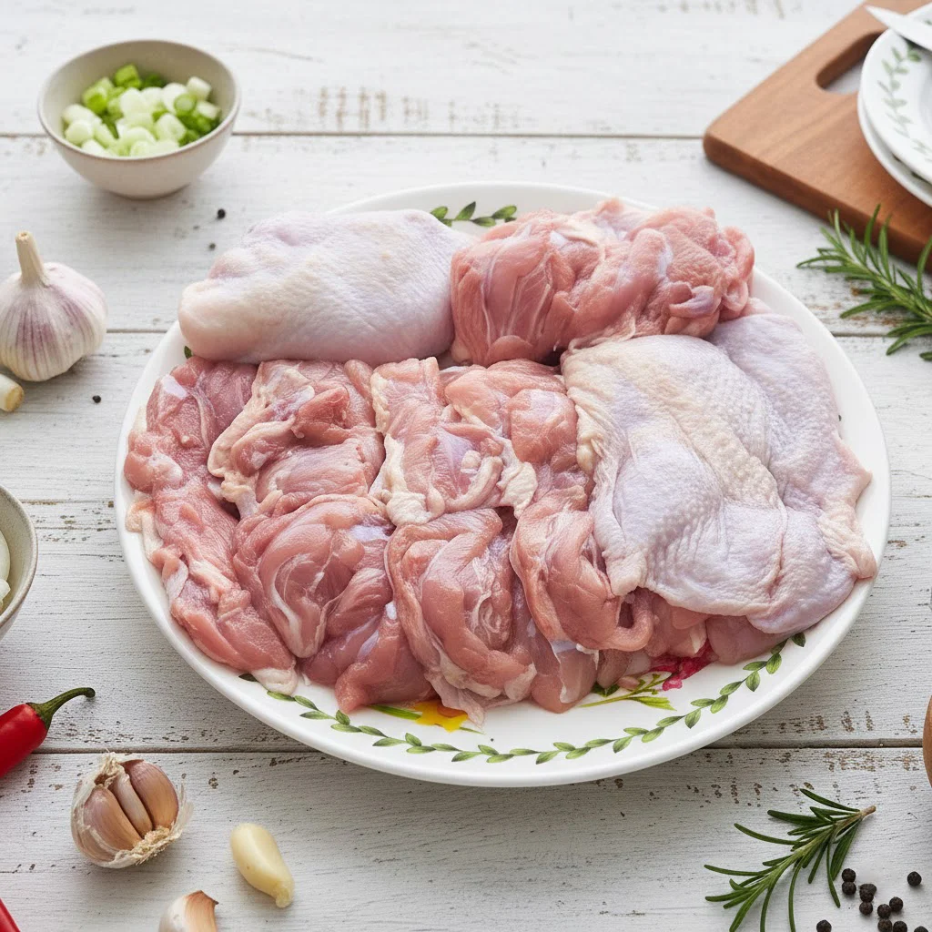 요리가 편해지는 브라질산  냉동 다리살 닭정육 닭다리살  2KG