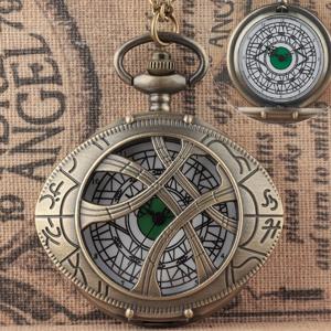 닥터 이상한 복고풍 주변 전 오토바이 눈 회중 시계 마법의 눈 배열 시계 학생 영화 시계