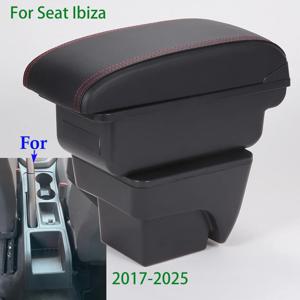 시트 이비자 팔걸이 박스 SEAT 아로나 이비자 6L 6J 2017-2025 차량용 팔걸이 자동차 수납 박스 개조 인테리어 자동차 액세서리
