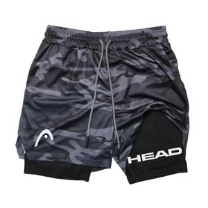Berserker Anime Running Shorts 남성용, 체육관 트레이닝, 속건성, 트레이닝, 러닝, 더블 레이어, 2 in 1, 여름, 신규, 2025