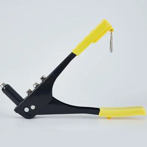 핸드 리벳 건 수동 너트 코어 풀링 리베터 네일 도구 4개 다이 2.4mm 3.2mm 4.0mm 4.8mm 너트셋 리베터 건 수공구 수리 키트