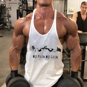 남성용 프리미엄 코튼 머슬 트레이닝 셔츠 고품질 운동복 탑 짐 피트니스 스포츠웨어 브랜드