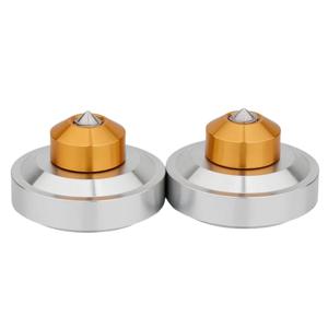 우수한 알루미늄 절연 스파이크 피트 스탠드 Hifi 오디오 AMP 캐비닛 스피커 턴테이블 레코드 용 댐퍼 패드