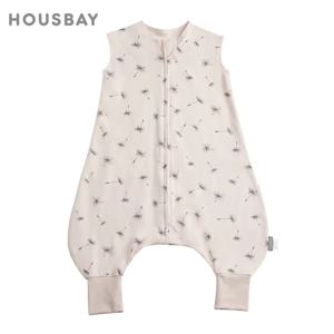 1~6세 어린이용 침낭 통기성 100% 면 여름 신선한 스케치 디자인 아기 원피스 슈트 아기 침구