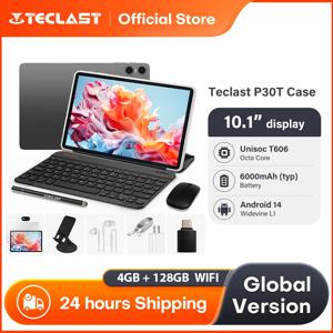 Teclast P30T 케이스 태블릿 10.1인치 디스플레이 Unisoc T606 8코어 4GB (+8GB 가상) 128GB 6000mAh 배터리 안드로이드 14 태블릿 L1 Wifi6