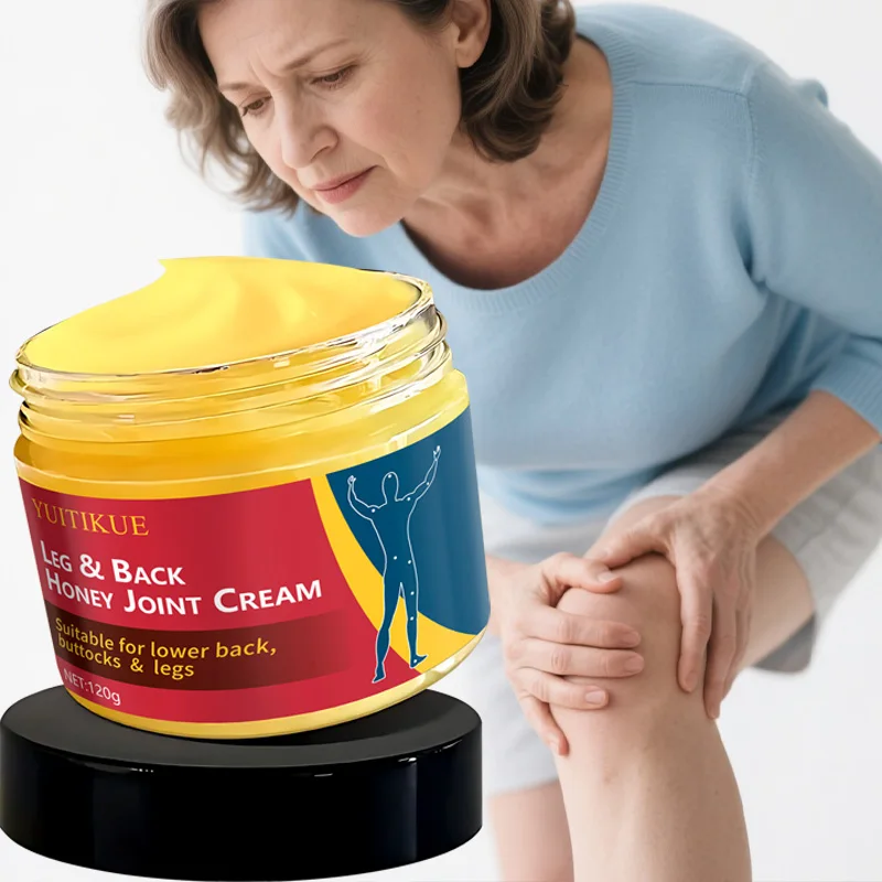 천연 벌독 크림 관절 및 피부 관리 - 주사형 커큐민 및 글리세린 - 진정 마사지 및 보습 구원자