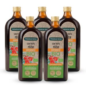프리미엄로사 유기농 로즈힙 원액 퓨레 즙 500ml 5병