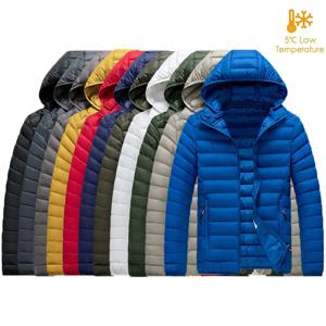 8XL 남성용 신상 가을 겨울 따뜻한 방수 파카 재킷 코트 남성 후드 캐주얼 아우터 탈부착 가능한 모자 의상 파카 코트 남성