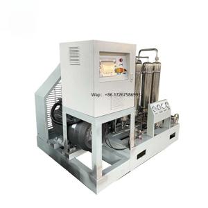 공기 가스 펌프 오일 프리 O2 컴프레서 150 바 산소 부스터 어류 양식용