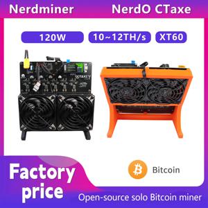 NerdOCTAXE 9.6~12TH/s 비트코인 ​​채굴기 XT60 전원 공급 장치를 갖춘 오픈 소스 블록체인 가상 암호화폐 채굴기