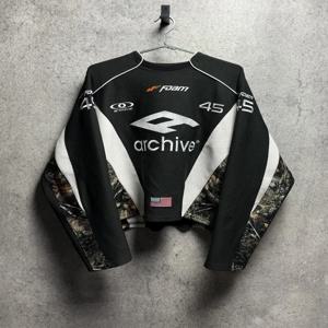 고스 힙합 하이 스트리트 레트로 패턴 자수 로고 펑크 캐주얼 남성 후드티 Y2K 트렌디 스트리트 패션 루즈핏 스웨트셔츠