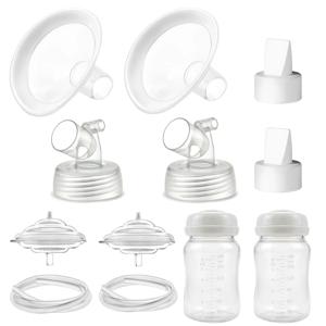 스펙트라 S1 S2 S9 플러스용 교체 유축기 부품, BPA 프리 실리콘 유축기 예비 부품 풀세트