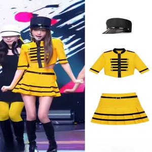 YENA 캐치 캐치 재즈 댄스 의상 여성용 퍼포먼스 슈트 무대 의상 유니폼 트렌디한 중국 전통 스타일 봄 2026