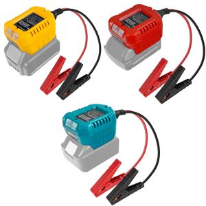 10AWG 점퍼 케이블 어댑터 휴대용 배터리 스타터 자동 부스터 케이블 자동차 점화기 마키타/디월트/밀워키 18V 20V 배터리용