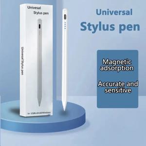 안드로이드 IOS 윈도우용 범용 스타일러스 펜, 아이패드 애플 펜슬용 정전식 터치펜, 화웨이 샤오미 태블릿용 펜