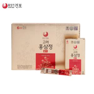 [푸디앤] 홍삼가 건보 고려 홍삼정 골드 홍삼 스틱 10g x 30포 면역력 증진 피로개선 기억력개선 혈액흐름에 도움