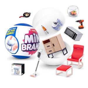 ZURU 미니 미니어처 장난감 가구 소파 홈 볼 서프라이즈 볼 블라인드 박스 모델 장식 어린이 장난감 생일 휴일 선물