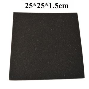 25*25*1.5 38*38*1.5 50*50*1.5 CM 범용 오토바이 스쿠터 프리 커팅 에어 필터 스폰지 변속기 필터 흡기 클리너