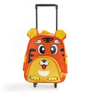 어린이용 롤링 백팩 유아용 여행 가방 (여아용) 유아용 캐리어 트롤리 백팩 (남아용) 학교용 바퀴 달린 백팩