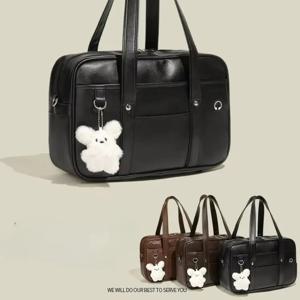 일본 2차원 학생 JK 유니폼 가방 소녀 PU schoolbag COS 내마모성 방수 원 숄더 메신저 핸드백