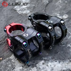 CNC 산악 자전거 스템 31.8mm MTB 로드 자전거 숏 파워 알루미늄 합금 고강도 클라이밍 라이저