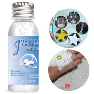 몰드 레진 - 파티용 임시 치아 장식, DIY 역할극, 임시 복원 모델, 할로윈 뱀파이어 용융 점토