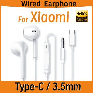 타입 C 3.5mm 유선 이어폰 인이어 레드미 미 샤오미 17 15 14 13 12 11 프로 헤드폰 아이폰16 15 삼성 화웨이 폰 태블릿용