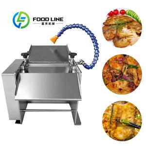 해산물 가공 및 냉동 생선 껍질 벗기는 기계를 위한 자동 데스크탑 생선 껍질 벗기는 기계 공장 직판