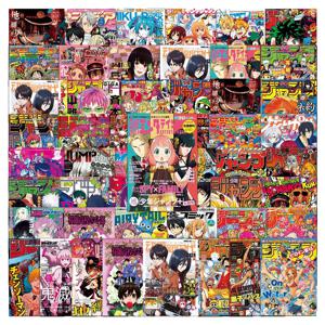 10/30/50pcs 믹스 애니메이션 스티커 포스터 Jujutsu Kaisen 타이탄 데칼 노트북 오토바이 전화 방수 스티커 어린이 장난감