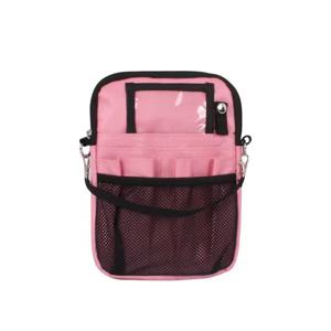 휴대용 조절 가능한 스트랩 간호사 패니 팩 대용량 내마모성 간호사 허리 파우치 멀티 포켓 간호사 힙 백 야외용