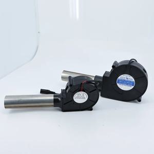 DC 12V 7530 9733 블로워 팬 확장형 바베큐 파워 가변 속도 에어 블로워 (바베큐, 피크닉, 그릴, 장작 난로, 요리용) a1