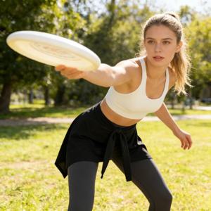 스포츠 및 레저용 아이스 실크 요가 통합형 방귀 커튼, 조절 가능한 스트랩으로 부끄러움 방지, 피트니스 방귀 커튼