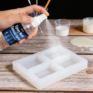 에폭시 몰드 탈형 스프레이 - 부드럽고 쉬운 몰드 제거를 위한 레진 및 에폭시 분리제, 거의 모든 몰드에 범용적으로 사용 가능