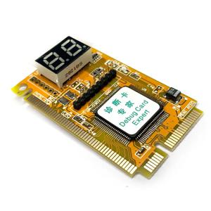 미니 PCI PCI-E 디버그 카드 전문가 오류 진단 2 자리 노트북 노트북 컴퓨터 마더 보드 테스터 PCI Express 분석 카드